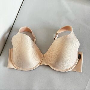 Vince Camuto Size 42C Cream Lace Underwire Bra Adjustable Straps